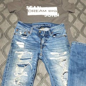 Young men's skinny jeans